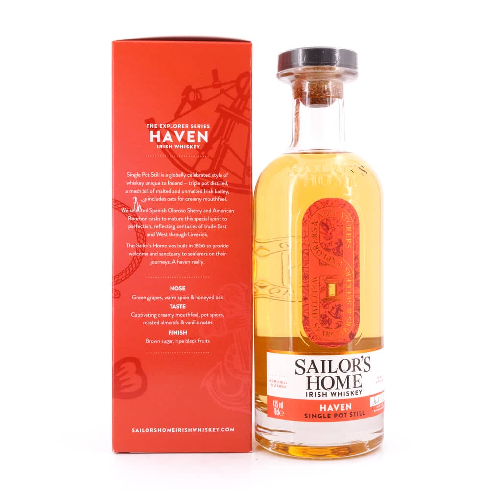 Sailor's Home Haeven Irish Single Pot Still 0,70 Liter/ 43.0% vol Produktbild