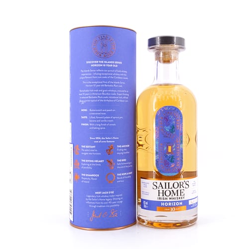 Sailor's Home The Horizon 10 Jahre Barbados Rum Cask Finish 0,70 Liter/ 43.0% vol Produktbild