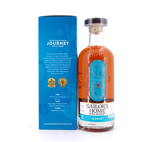Sailor's Home The Journey Irish Whiskey 0,70 Liter/ 43.0% vol Produktbild