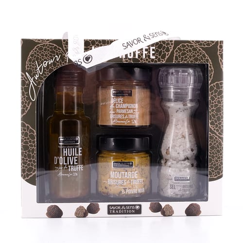 SAVOR CREATIONS Geschenkbox Rund um Trüffel 410 Gramm Produktbild