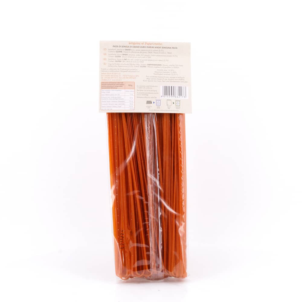 Sbiroli Linguine al Peperoncino Linguine mit scharfer Paprika 250 Gramm Produktbild