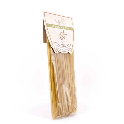 Sbiroli Linguine alle Olive Linguine mit Oliven 250 Gramm Produktbild