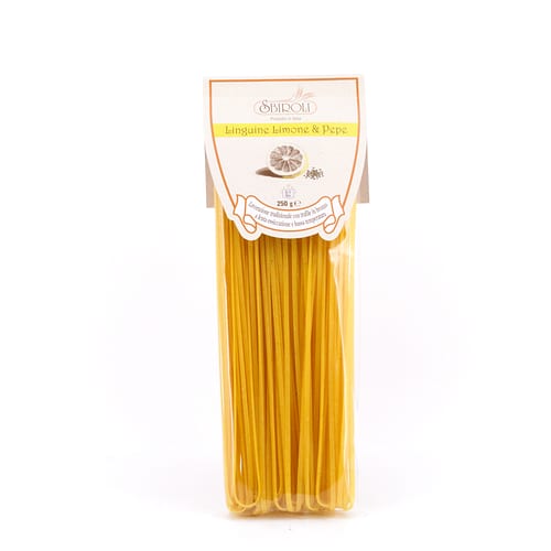 Sbiroli Linguine Limone & Pepe Linguine mit Zitrone und Pfeffer 250 Gramm Produktbild
