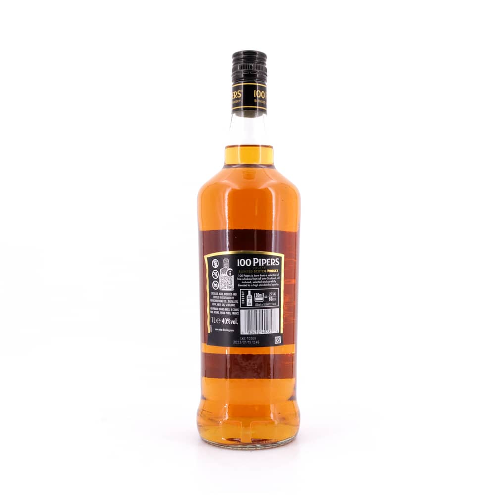 Seagram's 100 Pipers Literflasche 1 Liter/ 40.0% vol Produktbild