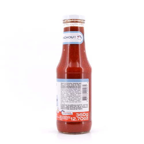 Senchou Pur Ketch`up Piment D´Espelentte Roter Paprika Tomaten Ketchup mit Espelette Pfeffer 360 Gramm Produktbild