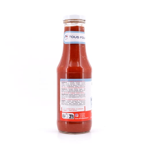 Senchou Pur Ketch`up Tomates Mijotées Roter Paprika Tomaten Ketchup 360 Gramm Produktbild