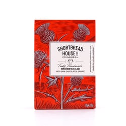 Shortbread House of Edinburgh Shortbread dark Chocolate & Orange Fingers Buttergebäck mit Schokolade und Orange Produktbild