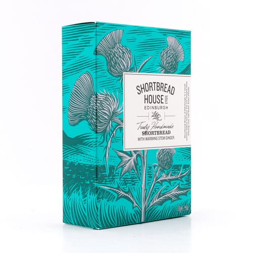 Shortbread House of Edinburgh Shortbread Stem Ginger Fingers 170 Gramm Produktbild