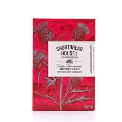 Shortbread House of Edinburgh Shortbread with rich dark Chocolate Fingers Buttergebäck mit Edelbitteschokolade Produktbild