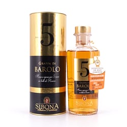Sibona Grappa Di Barolo 5 Jahre Produktbild