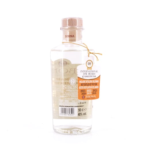 Sibona La Grappa Di Chardonnay Grappa Piemontese Chardonnay 0,50 Liter/ 40.0% vol Produktbild