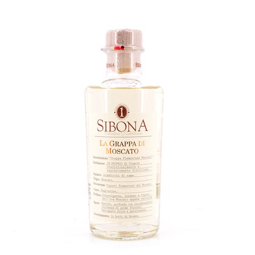 Sibona La Grappa Di Moscato 0,50 Liter/ 40.0% vol Produktbild