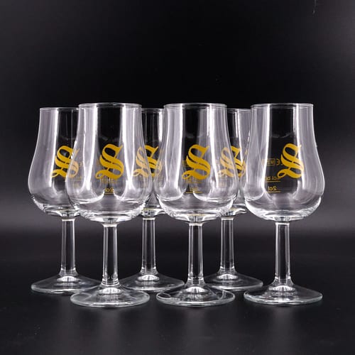 Signatory Nosing Glas mit Eichstrich 2 / 4 cl  Maße ca. H 13cm ; D 4/6cm  6er Vorteilspack 6 Stück Produktbild