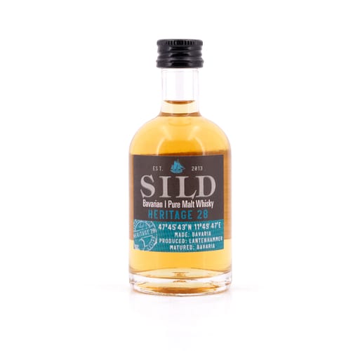 Sild Bavarian Pure Malt Heritage 28 Miniatur 0,050 Liter/ 42.0% vol Produktbild
