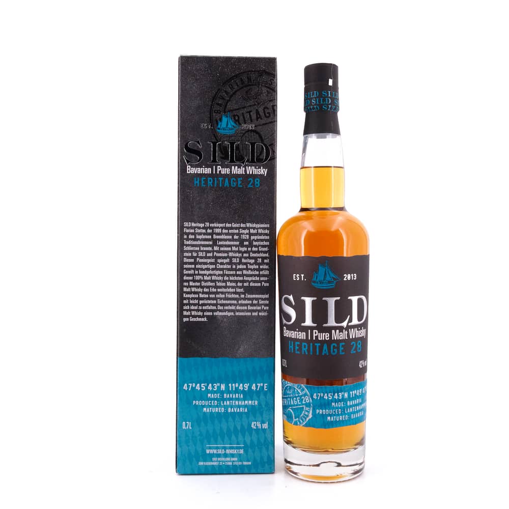 Sild Bavarian Pure Malt Heritage 28 0,70 Liter/ 42.0% vol Produktbild