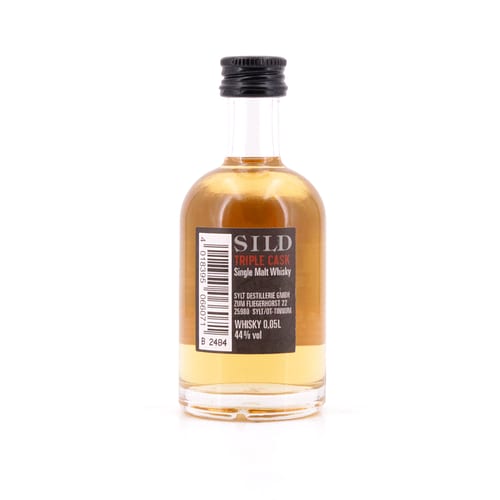 Sild Bavarian Single Malt Whisky Triple Cask 5 Jahre Miniatur 0,050 Liter/ 44.0% vol Produktbild