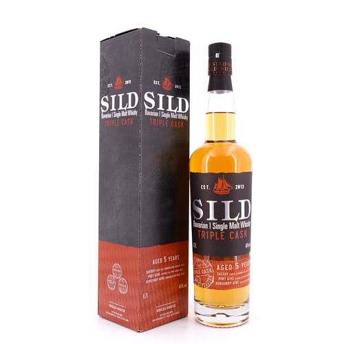 Sild Bavarian Single Malt Whisky Triple Cask 5 Jahre 0,70 Liter/ 44.0% vol Produktbild