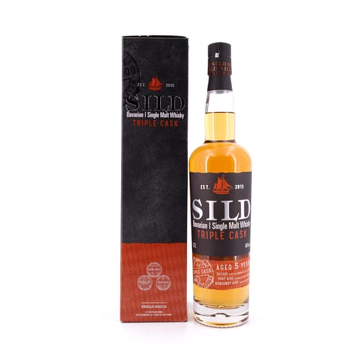 Sild Bavarian Single Malt Whisky Triple Cask 5 Jahre 0,70 Liter/ 44.0% vol Produktbild
