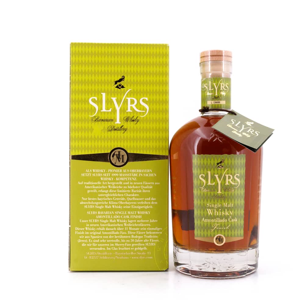Slyrs Amontillado Cask finish 0,70 Liter/ 46.0% vol Produktbild