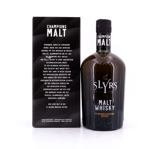Slyrs Champions Malt FCB Edition 0,70 Liter/ 40.0% vol Produktbild