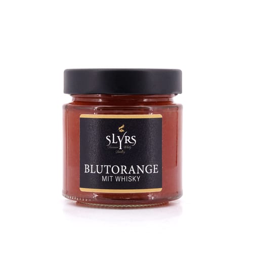 Slyrs Marmelade Blutorange mit Whisky 225 Gramm/ 7.0% vol Produktbild