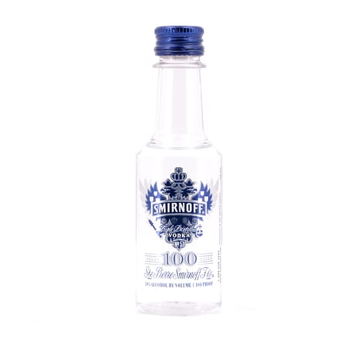 Smirnoff Blue 100 Miniatur PET 0,050 Liter/ 50.0% vol Produktbild