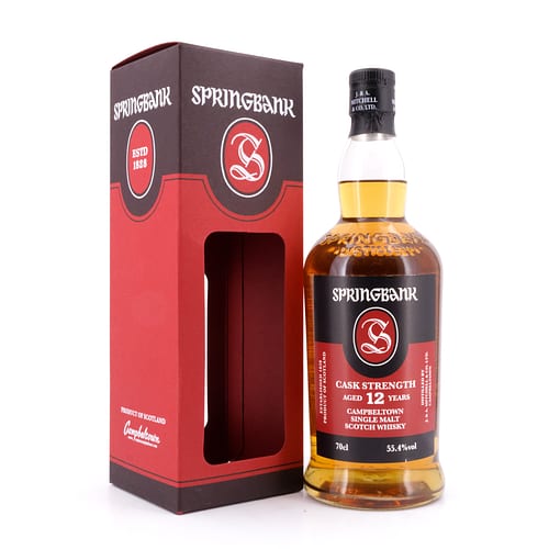 Springbank 12 Jahre Cask Strength Release 2021 0,70 Liter/ 55.4% vol Produktbild