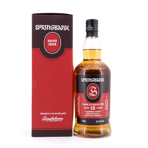 Springbank 12 Jahre Cask Strength Release 2021 0,70 Liter/ 55.4% vol Produktbild