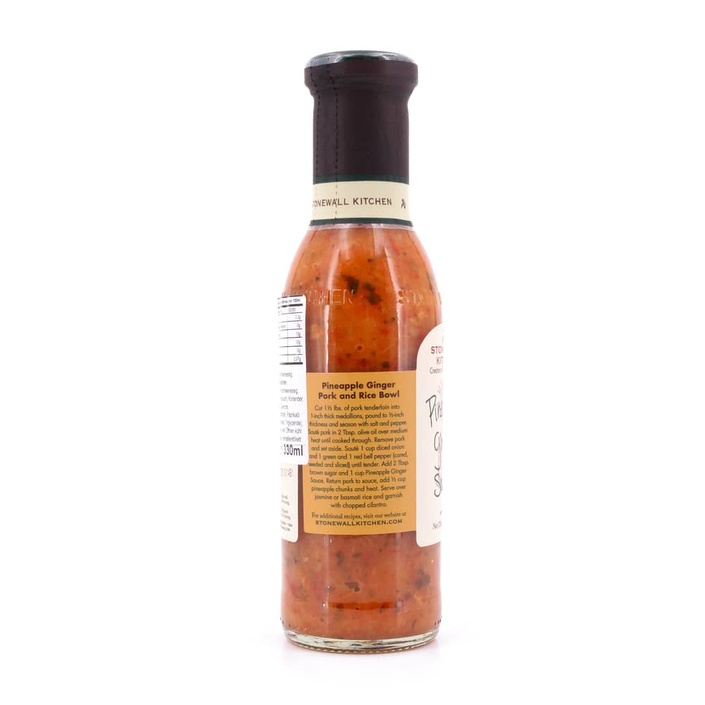 Stonewall Kitchen Pineapple Ginger Sauce 0,330 Liter Produktbild