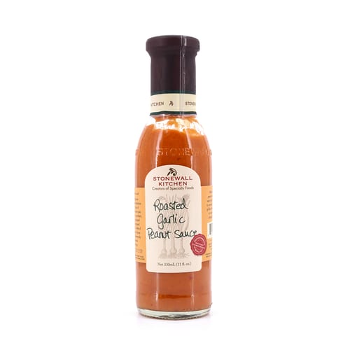 Stonewall Kitchen Roasted Garlic Peanut Sauce 0,330 Liter Produktbild