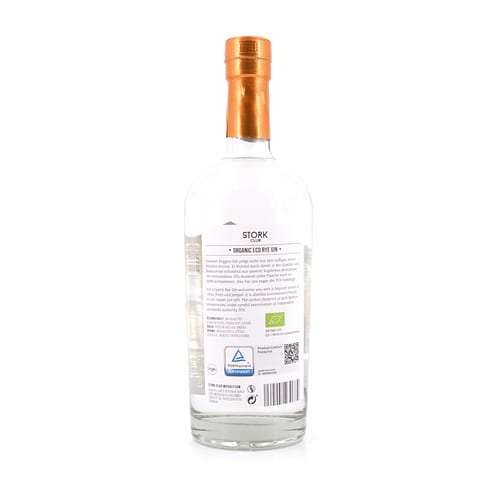 STORK CLUB BIO Rye Gin 0,70 Liter/ 43.0% vol Produktbild