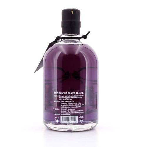 Suicide Absinth Gothic 0,50 Liter/ 70.0% vol Produktbild