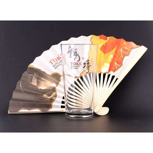 Suntory Toki Glas mit Fächer 1 Stück Produktbild