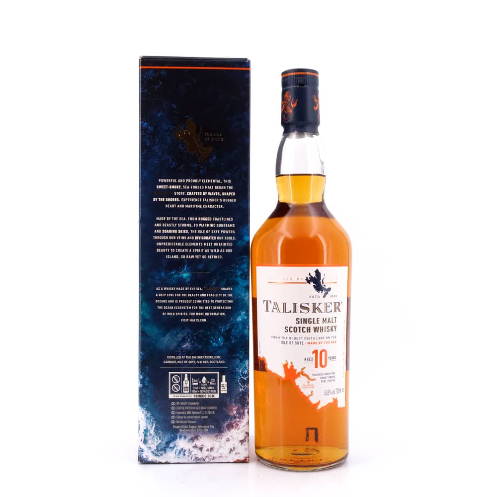 Talisker 10 Jahre 0,70 Liter/ 45.8% vol Produktbild