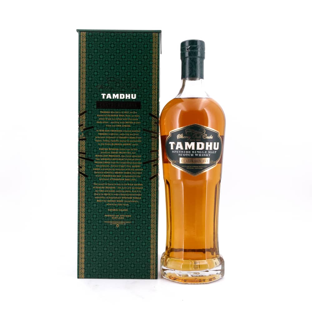 Tamdhu Cuatro Reserva 0,70 Liter/ 41.2% vol Produktbild