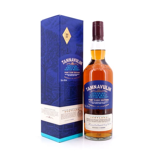 Tamnavulin Port Cask Edition 2 Jahre Finish in Tawny Port Casks 0,70 Liter/ 40.0% vol Produktbild