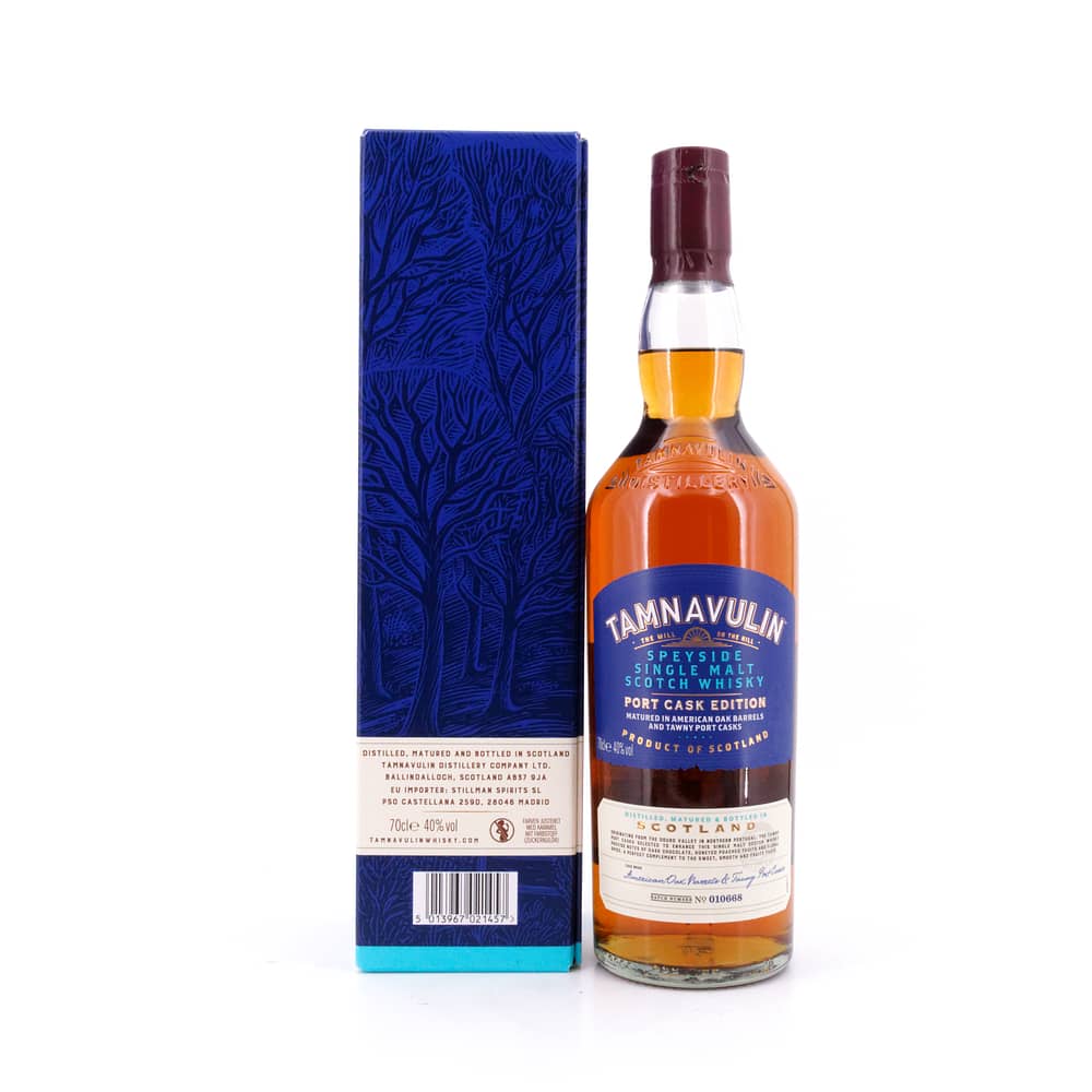 Tamnavulin Port Cask Edition 2 Jahre Finish in Tawny Port Casks 0,70 Liter/ 40.0% vol Produktbild