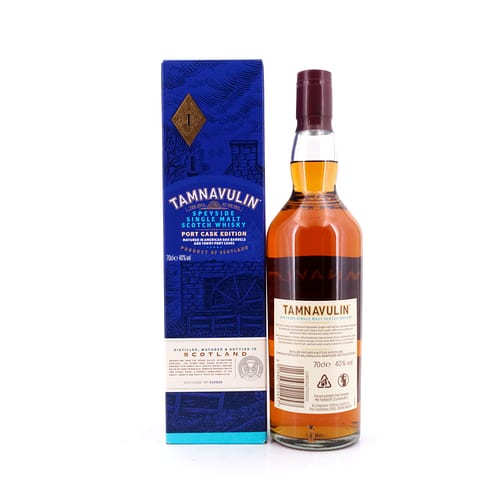 Tamnavulin Port Cask Edition 2 Jahre Finish in Tawny Port Casks 0,70 Liter/ 40.0% vol Produktbild