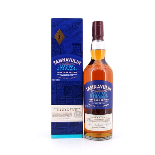 Tamnavulin Port Cask Edition 2 Jahre Finish in Tawny Port Casks 0,70 Liter/ 40.0% vol Produktbild