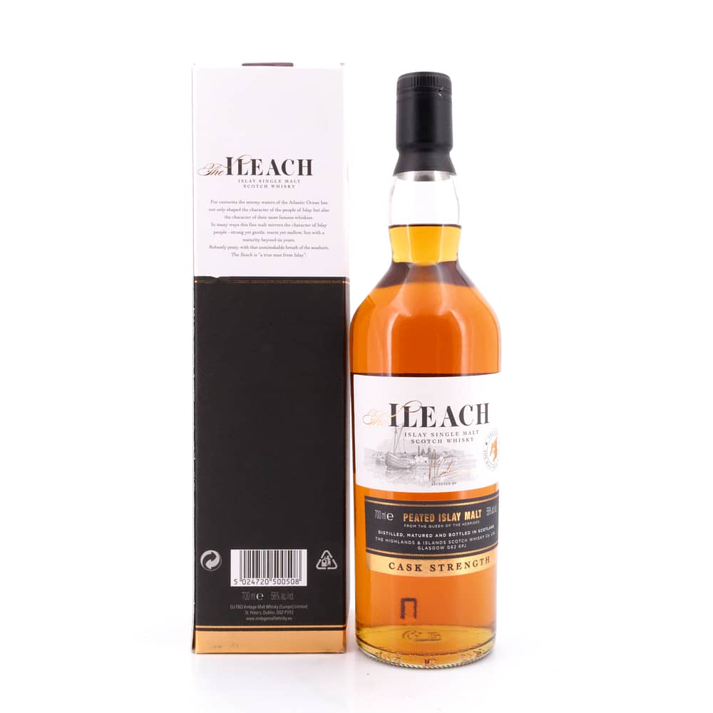 The Ileach Cask strength Gold Award 1999 0,70 Liter/ 58.0% vol Produktbild