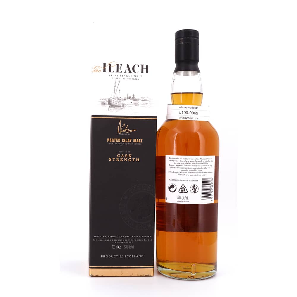 The Ileach Cask strength Gold Award 1999 0,70 Liter/ 58.0% vol Produktbild