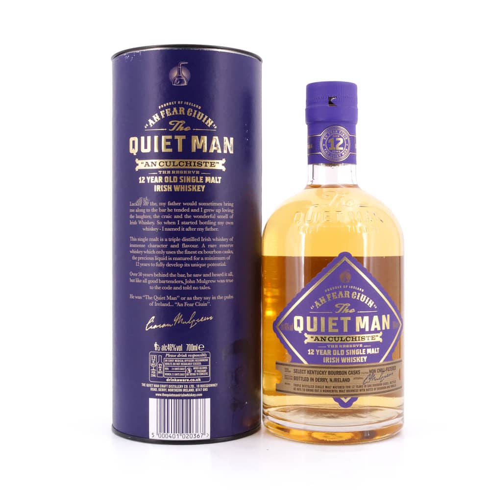 The Quiet Man 12 Jahre An Culchiste 0,70 Liter/ 46.0% vol Produktbild