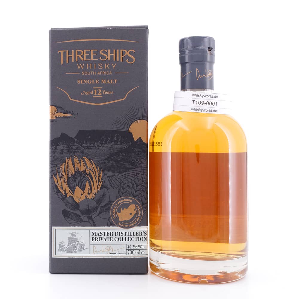 Three Ships South Afrika Single Malt 12 Jahre 0,70 Liter/ 46.3% vol Produktbild