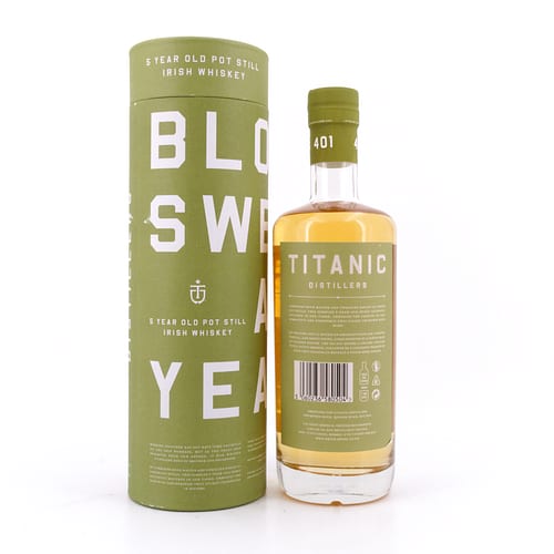 Titanic 5 Jahre Distillers Pot Still Irish Whiskey 0,70 Liter/ 46.0% vol Produktbild