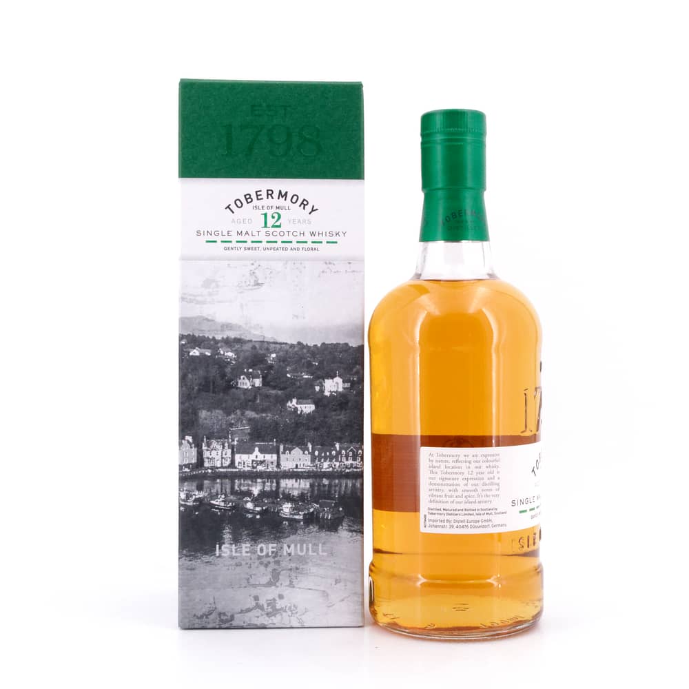 Tobermory 12 Jahre 0,70 Liter/ 46.3% vol Produktbild