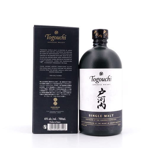 Togouchi Single Malt 0,70 Liter/ 43.0% vol Produktbild