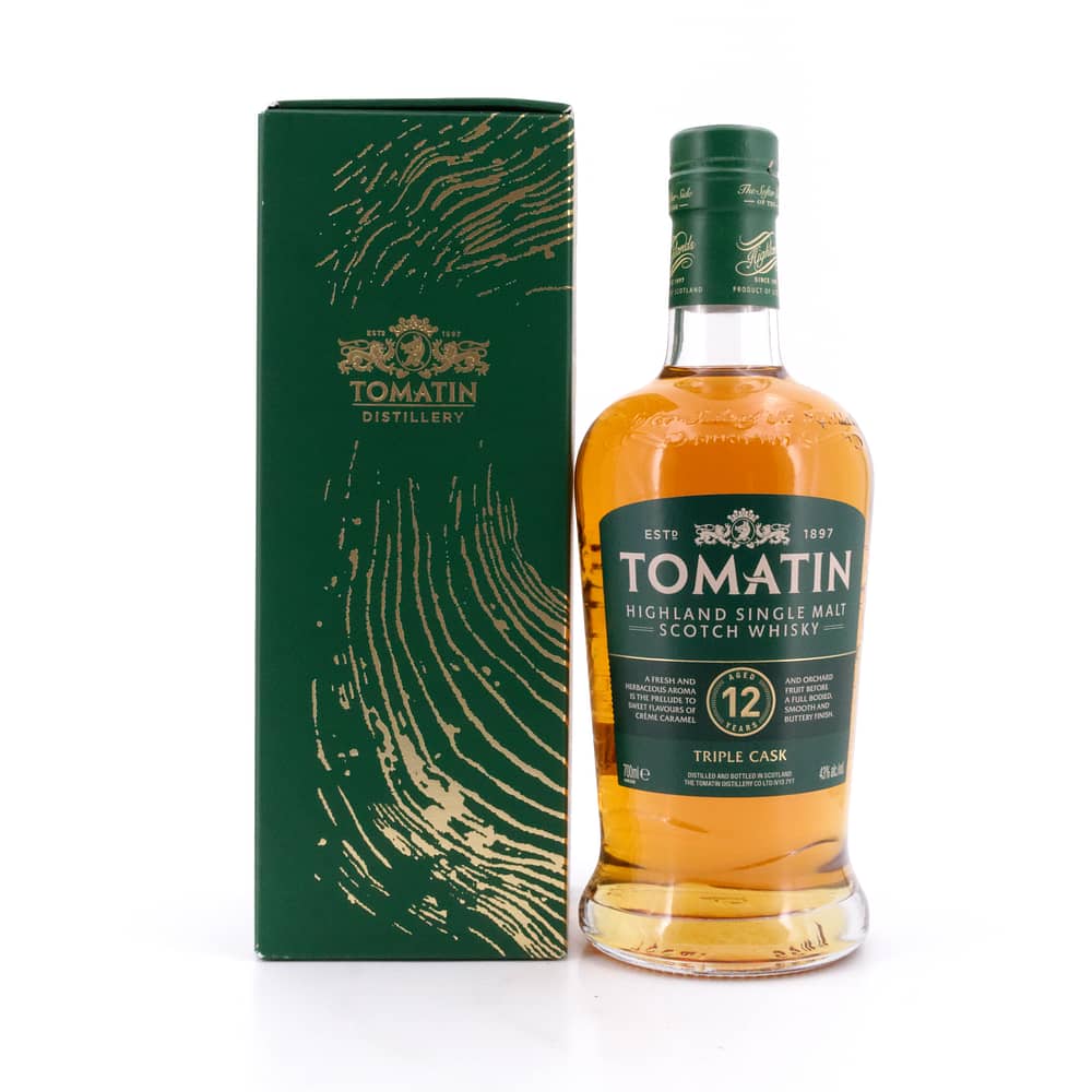 Tomatin 12 Jahre Triple Cask 0,70 Liter/ 43.0% vol Produktbild