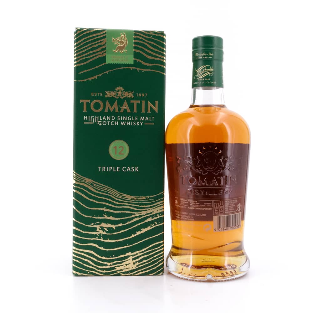 Tomatin 12 Jahre Triple Cask 0,70 Liter/ 43.0% vol Produktbild