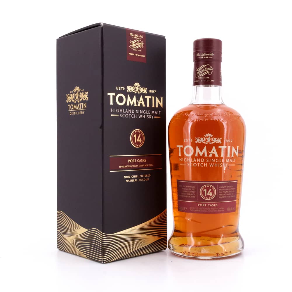 Tomatin 14 Jahre Port Cask 0,70 Liter/ 46.0% vol Produktbild
