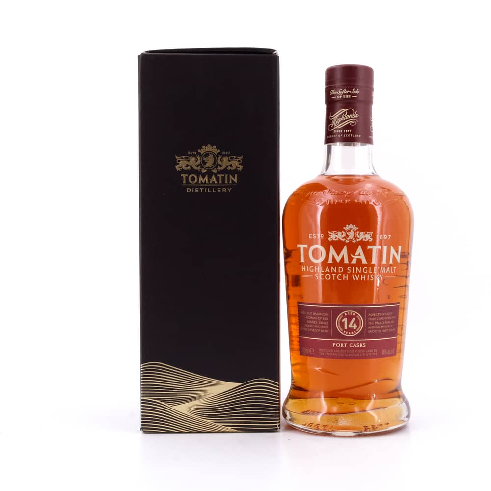 Tomatin 14 Jahre Port Cask 0,70 Liter/ 46.0% vol Produktbild